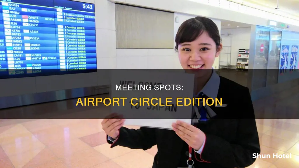 where to organize meeting airport circle