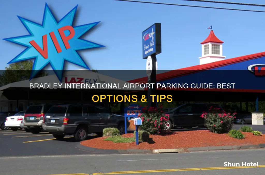 where to park at bradley international airport