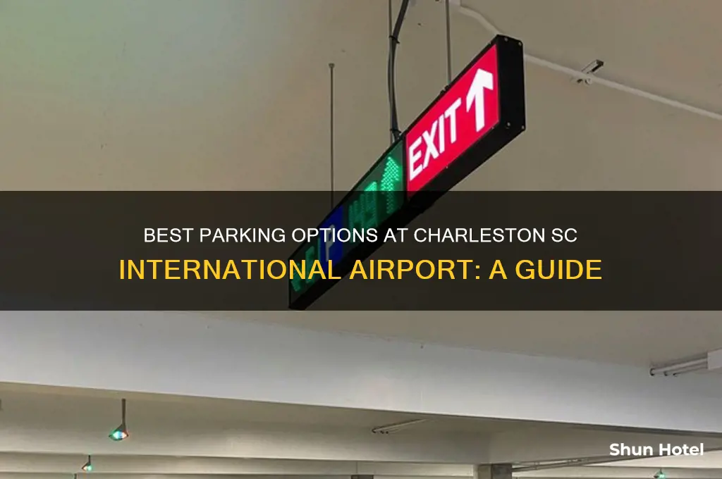 where to park at charleston sc international airport