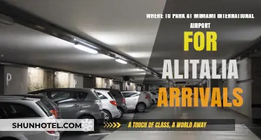 Parking Tips for Alitalia Arrivals at Miami International Airport