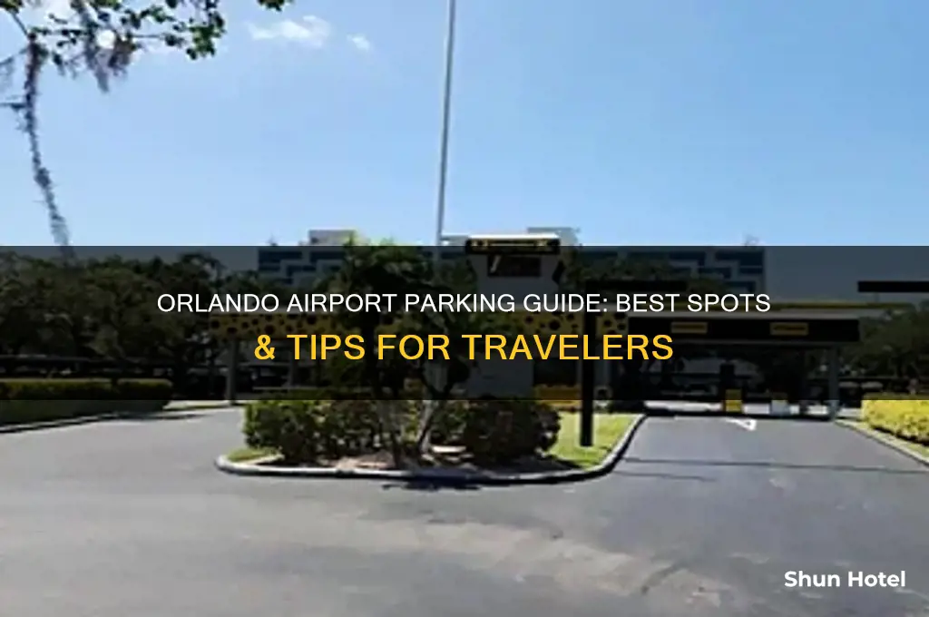 where to park at orlando international airport