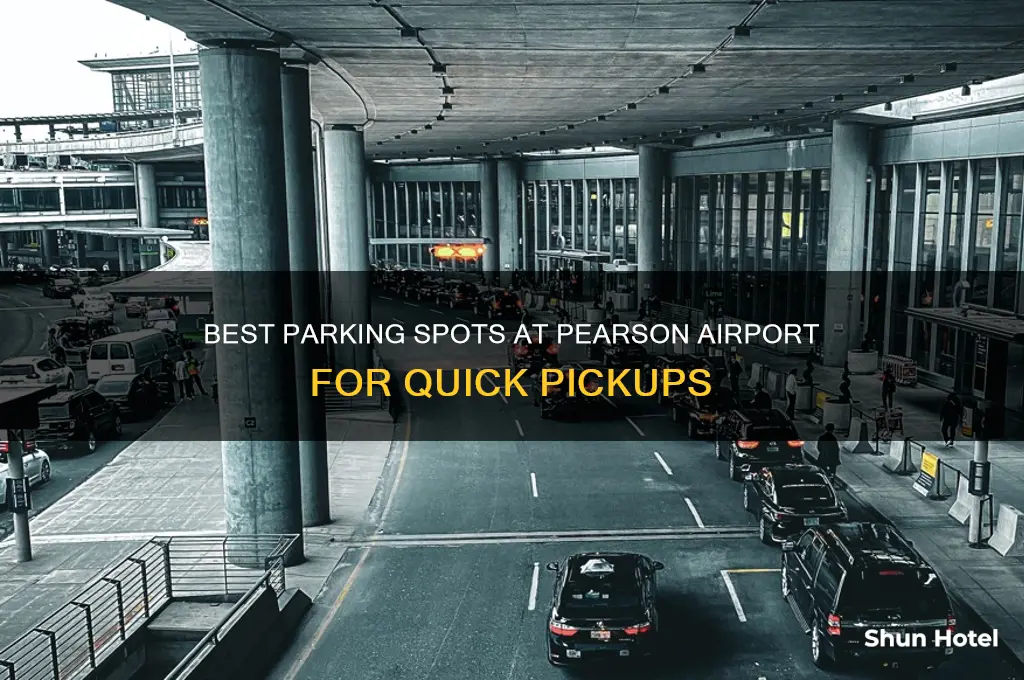 where to park at pearson international airport when picking up