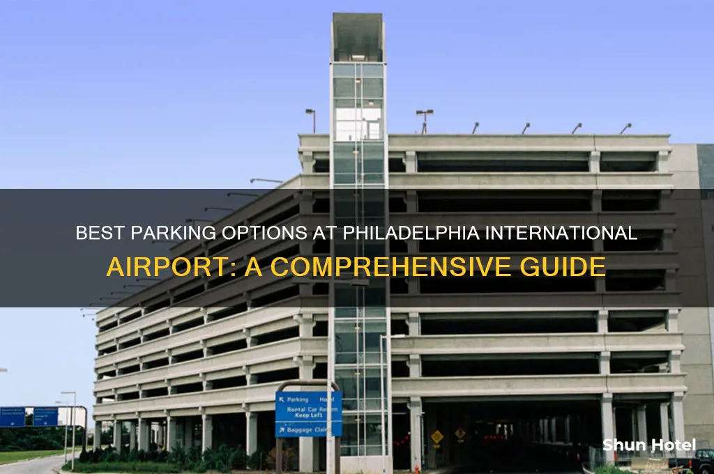 where to park at philadelphia international airport