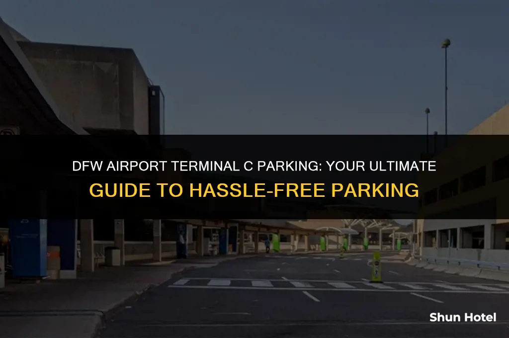 where to park car in terminal c in dfw airport