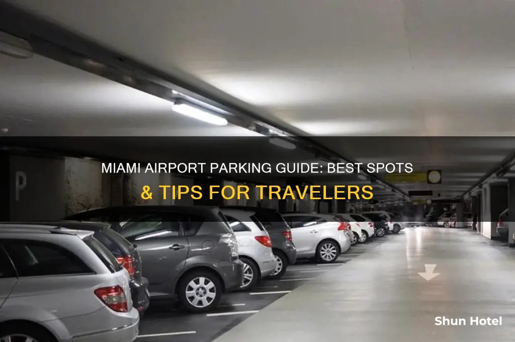 where to park in miami international airport