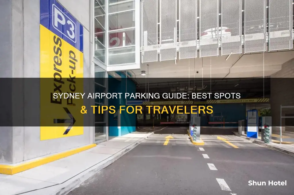 where to park in sydney international airport