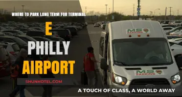 Where to Park Long Term for Terminal E Philly Airport