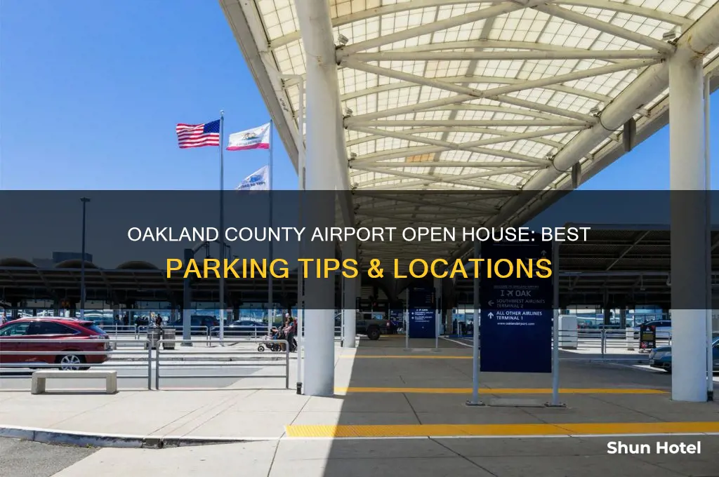 where to park oakland county airport open house
