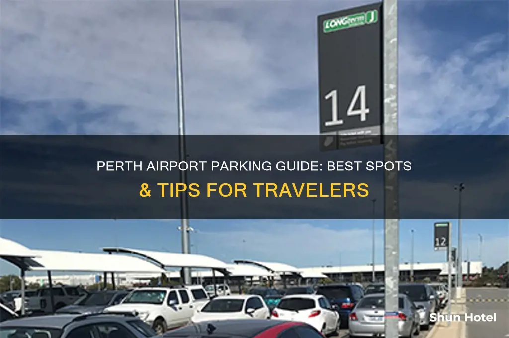where to park perth international airport