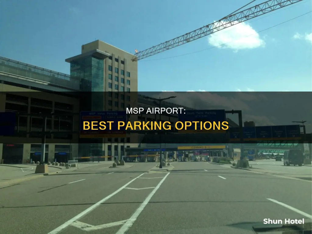 where to part at msp airport