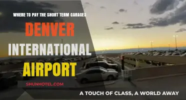 Denver Airport Short-Term Garage Payment Locations: A Quick Guide