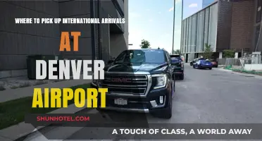 Denver Airport Guide: Locating International Arrivals Pickup Area Easily