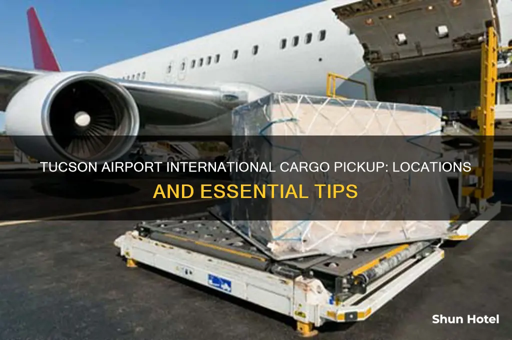 where to pick up international cargo at the tucson airport