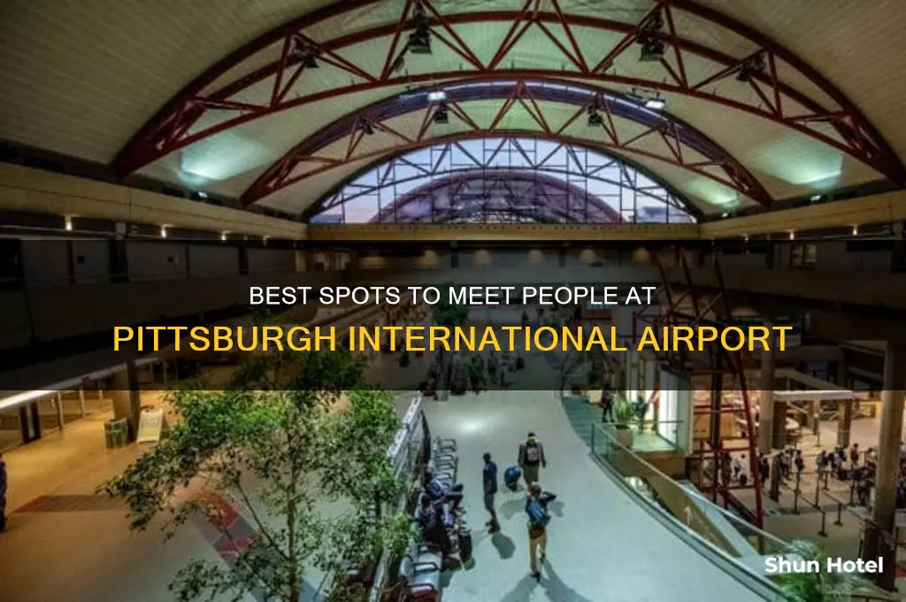 where to pick up people in pittsburgh international airport