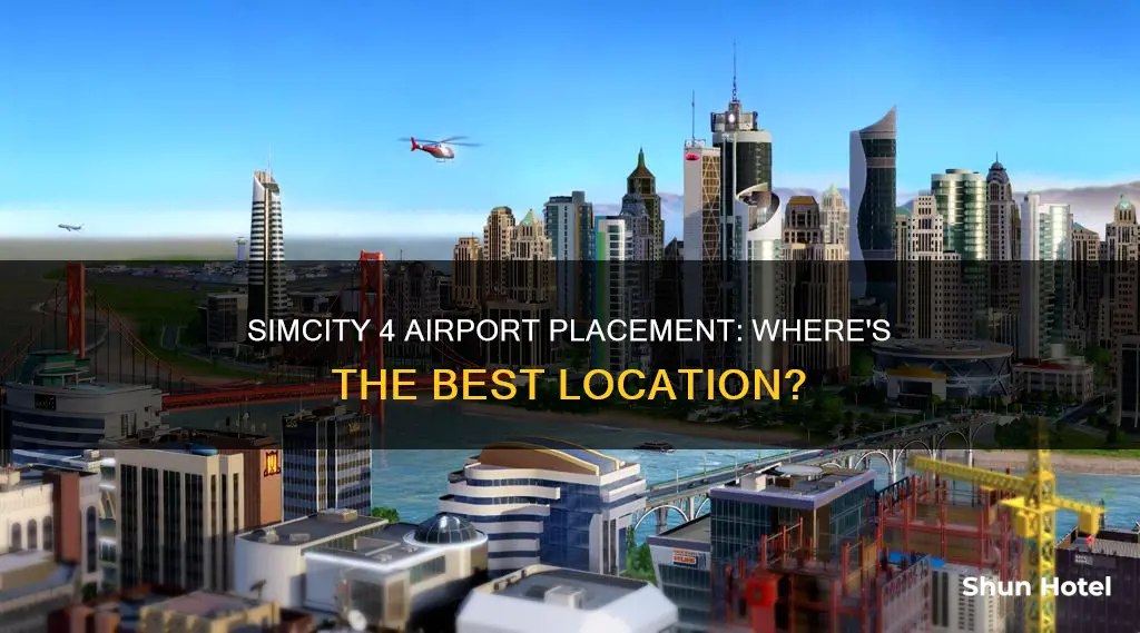 where to place airport simcity 4