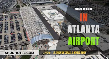 Printing Options at Atlanta Airport: A Guide