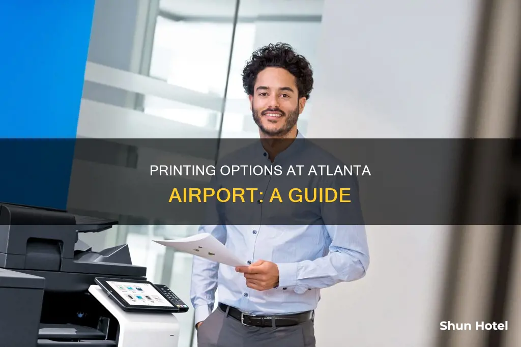 where to print in atlanta airport