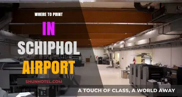 Printing at Schiphol: Where to Get it Done