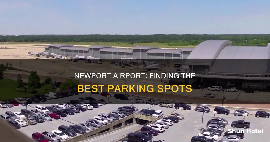 where to psrk in newport airport