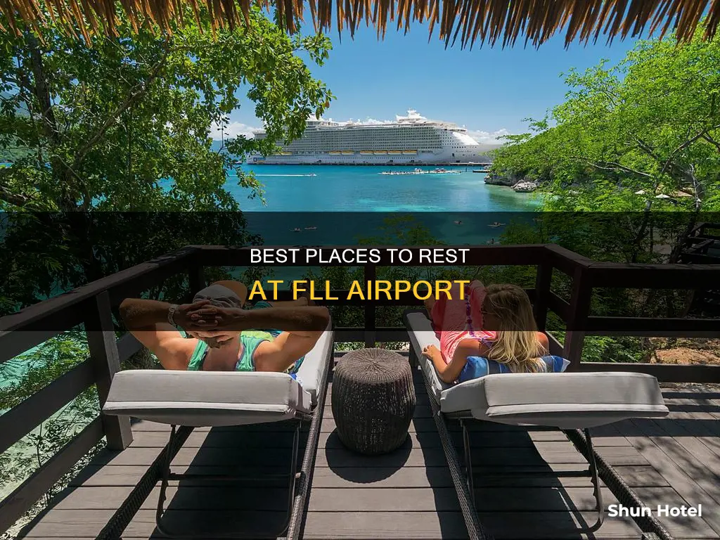 where to rest in fll airport