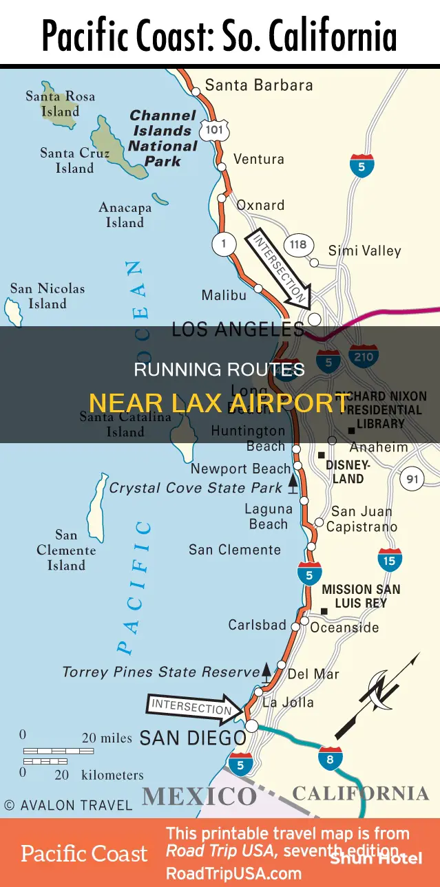 where to run in lax airport
