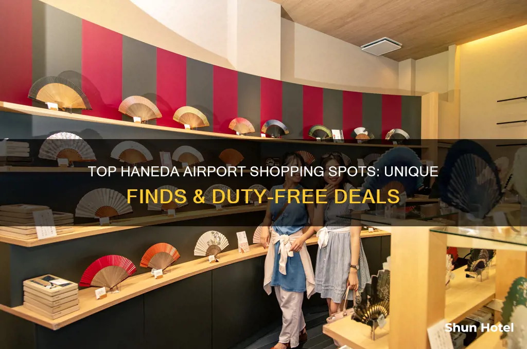 where to shop inside haneda international airport