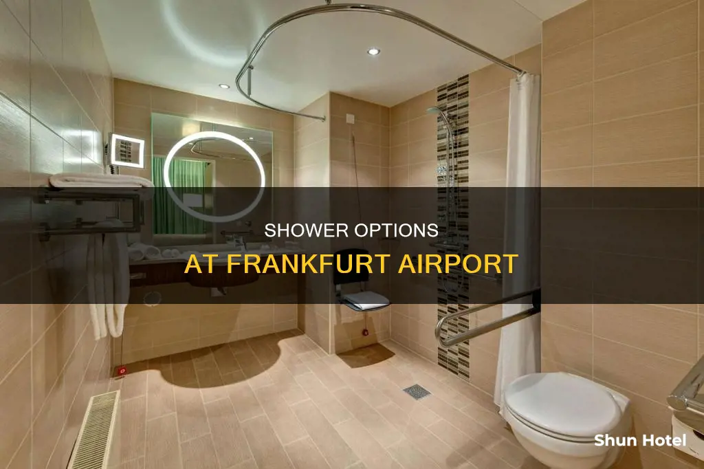 where to shower at frankfurt airport