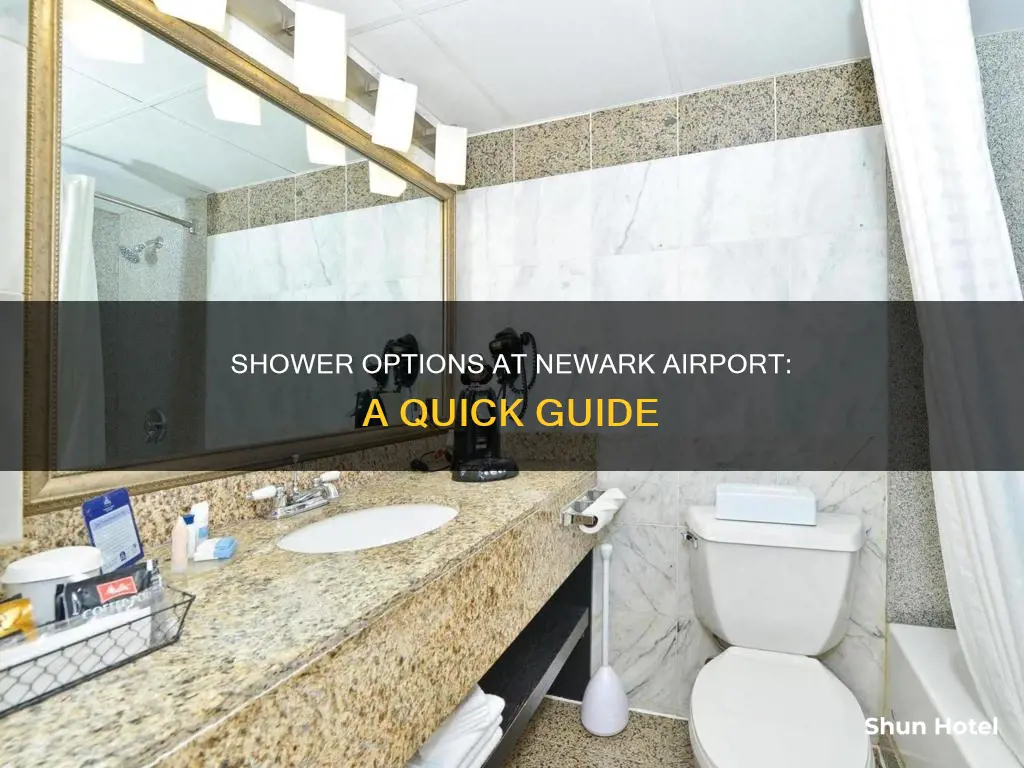 where to shower at newark airport