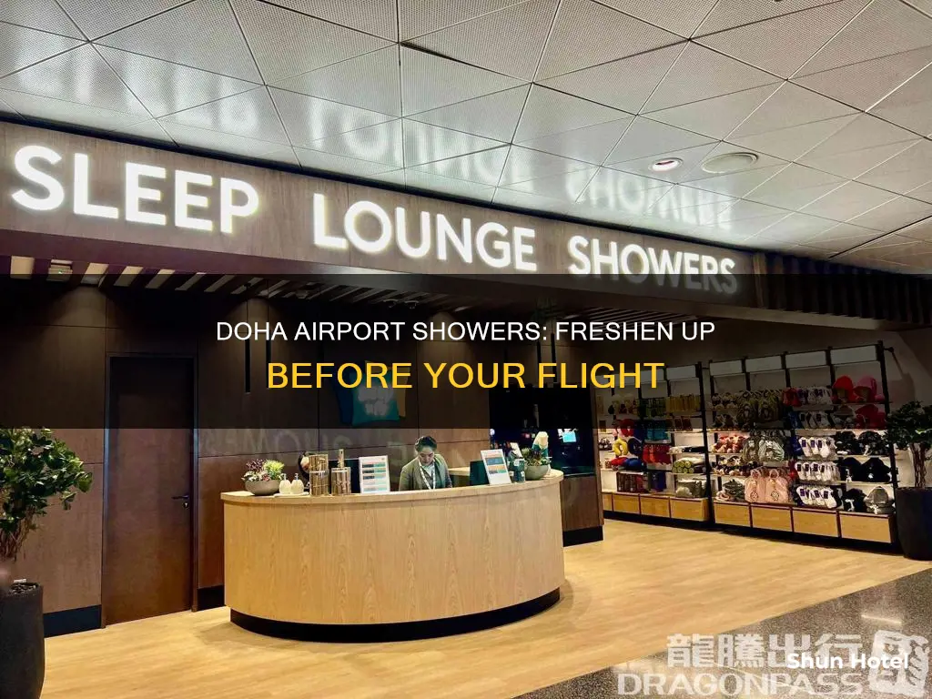 where to shower in doha airport