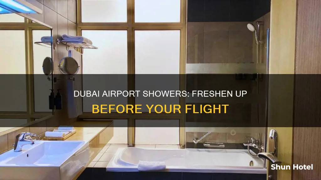 where to shower in dubai airport