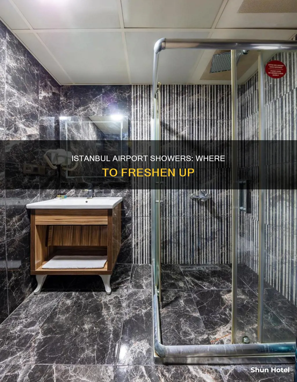where to shower in istanbul airport