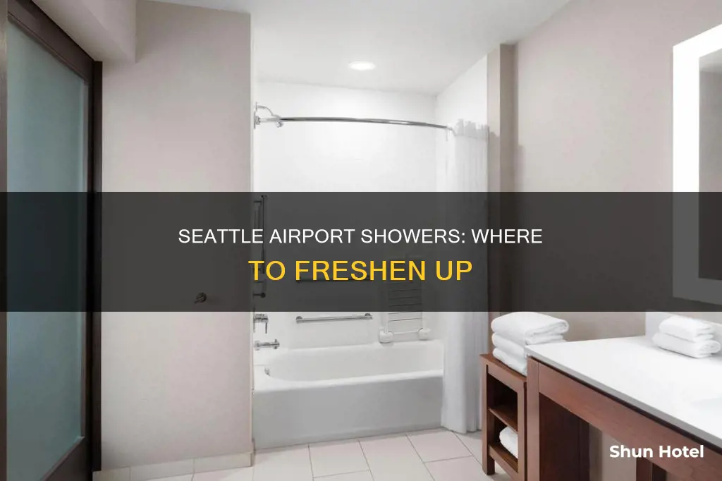 where to shower in seattle airport