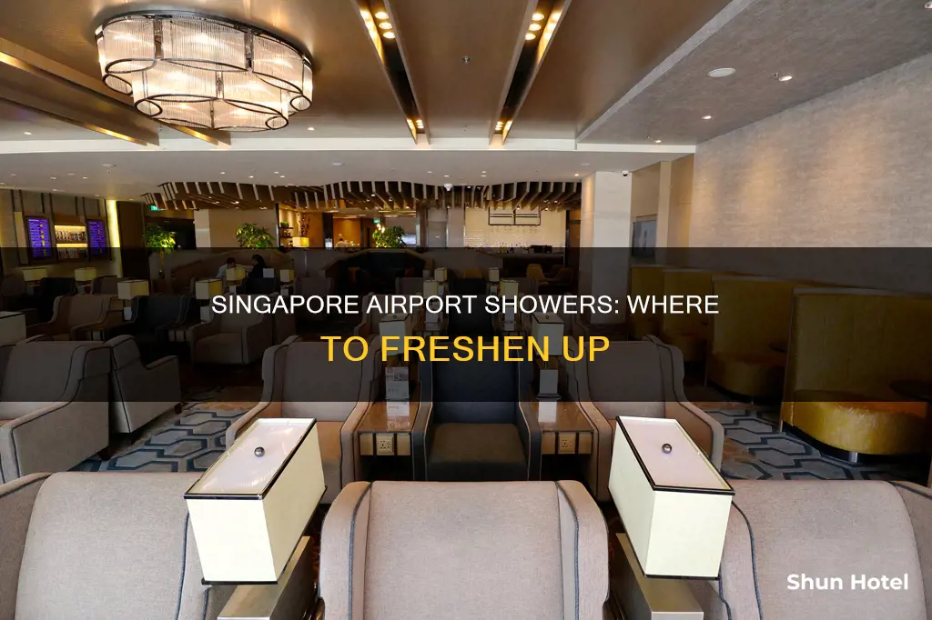 where to shower in singapore airport