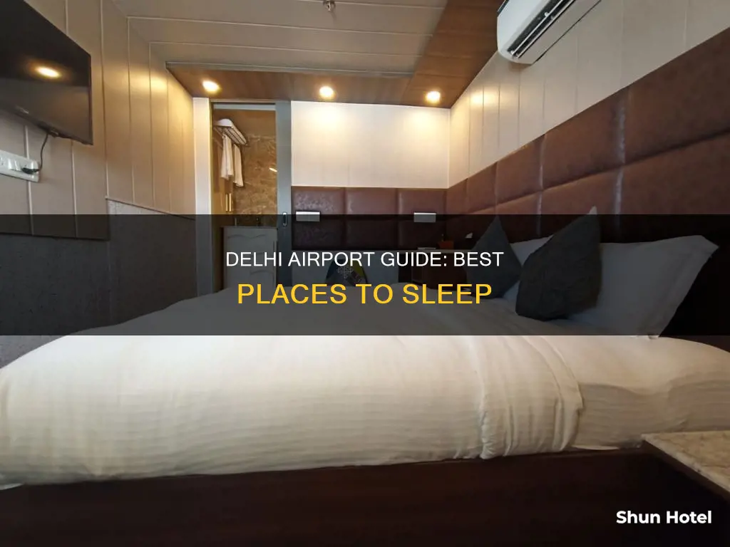 where to sleep at delhi airport