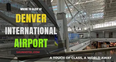 Best Spots to Sleep Comfortably at Denver International Airport