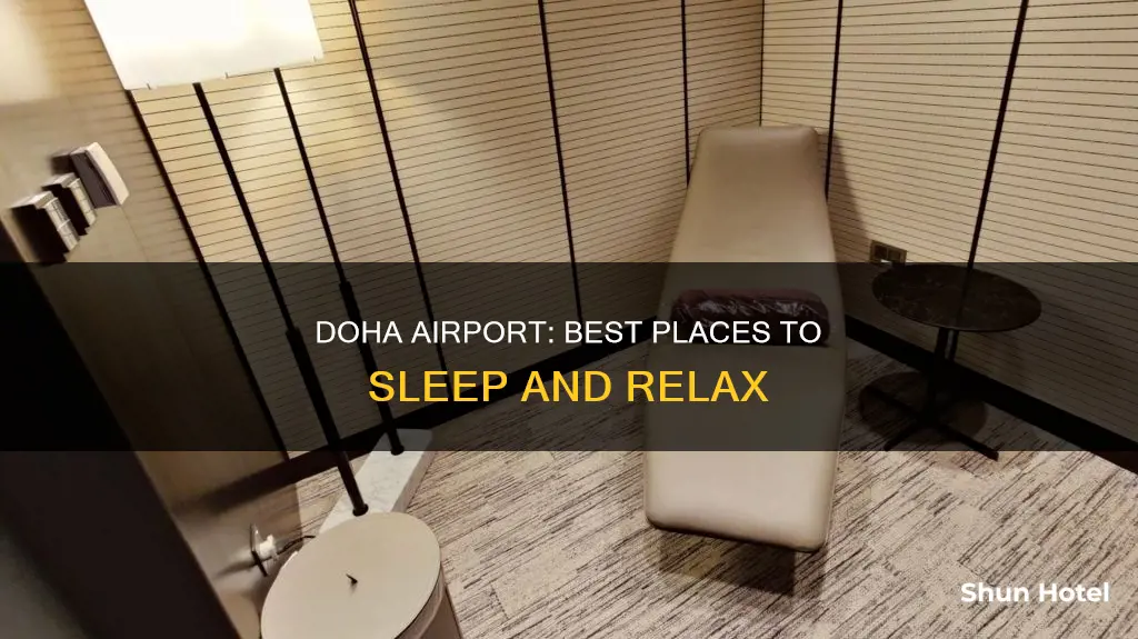 where to sleep at doha airport