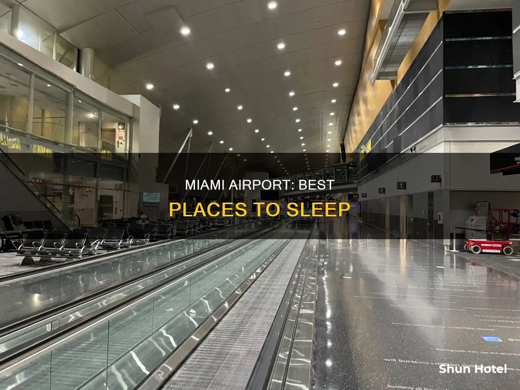 where to sleep at miami airport