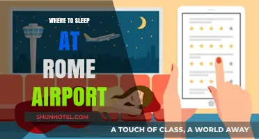 Rome Airport: Best Places to Sleep and Rest
