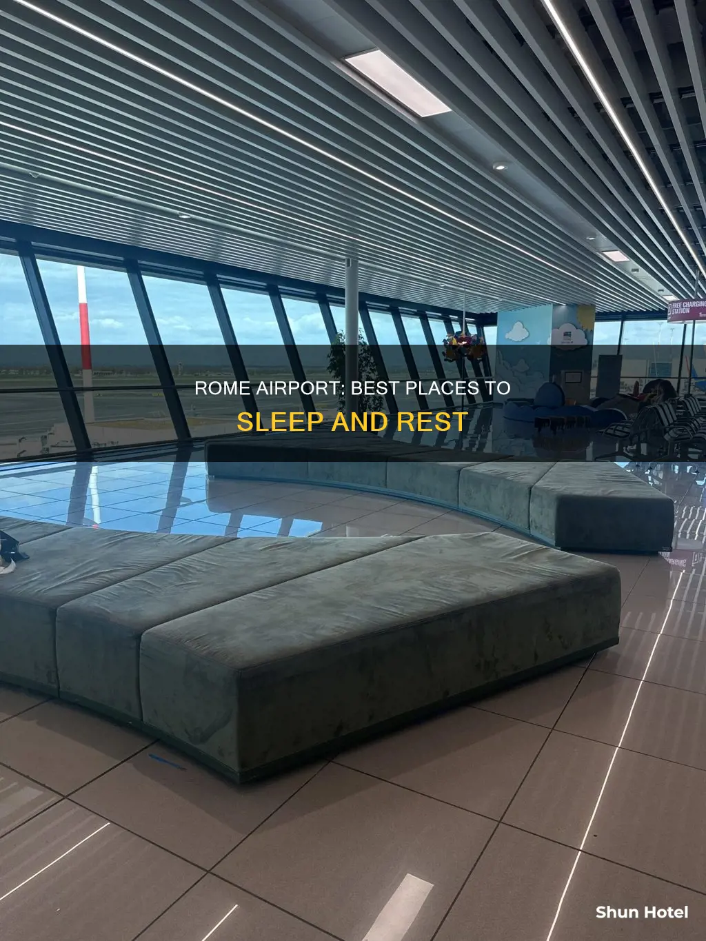 where to sleep at rome airport