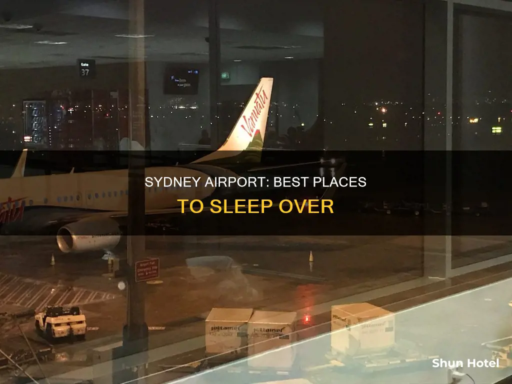 where to sleep at sydney airport