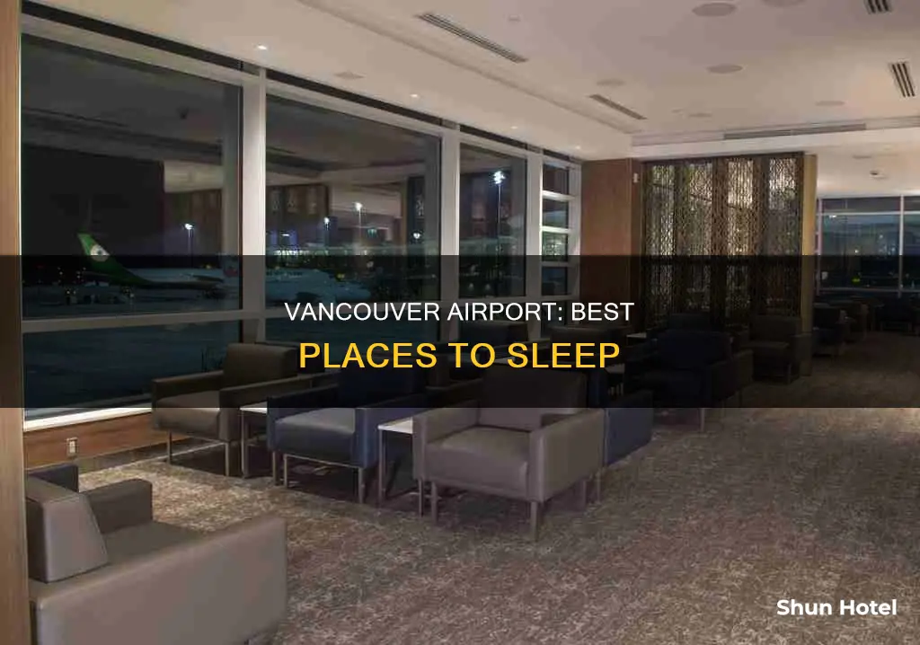 where to sleep at vancouver airport