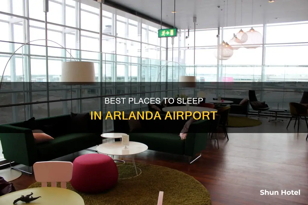 where to sleep in arlanda airport