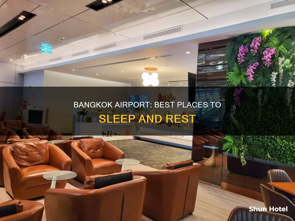 where to sleep in bangkok airport