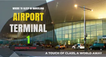 Where to Sleep in Barcelona Airport Terminal 1