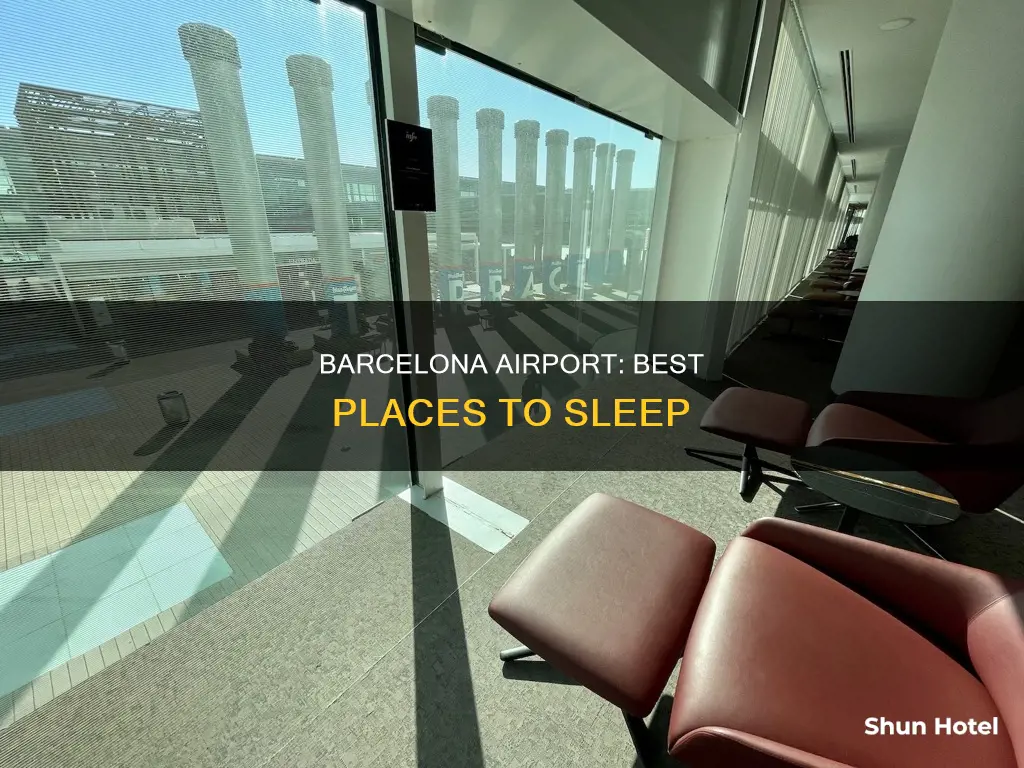 where to sleep in barcelona airport