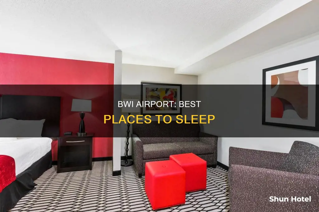 where to sleep in bwi airport