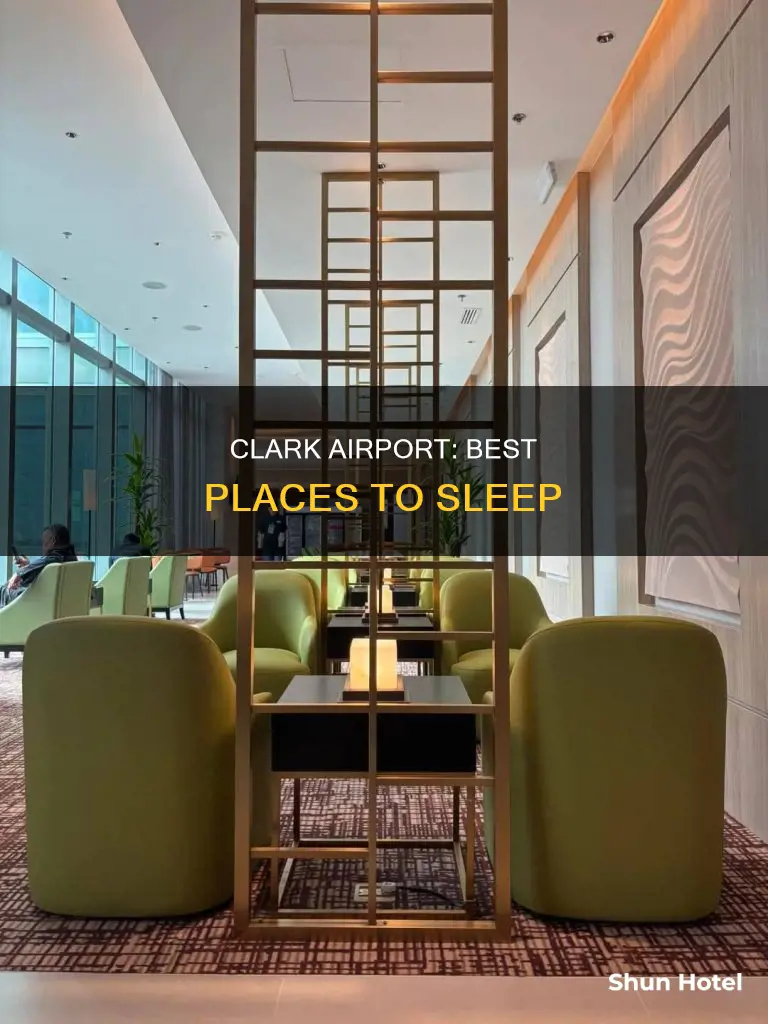 where to sleep in clark airport