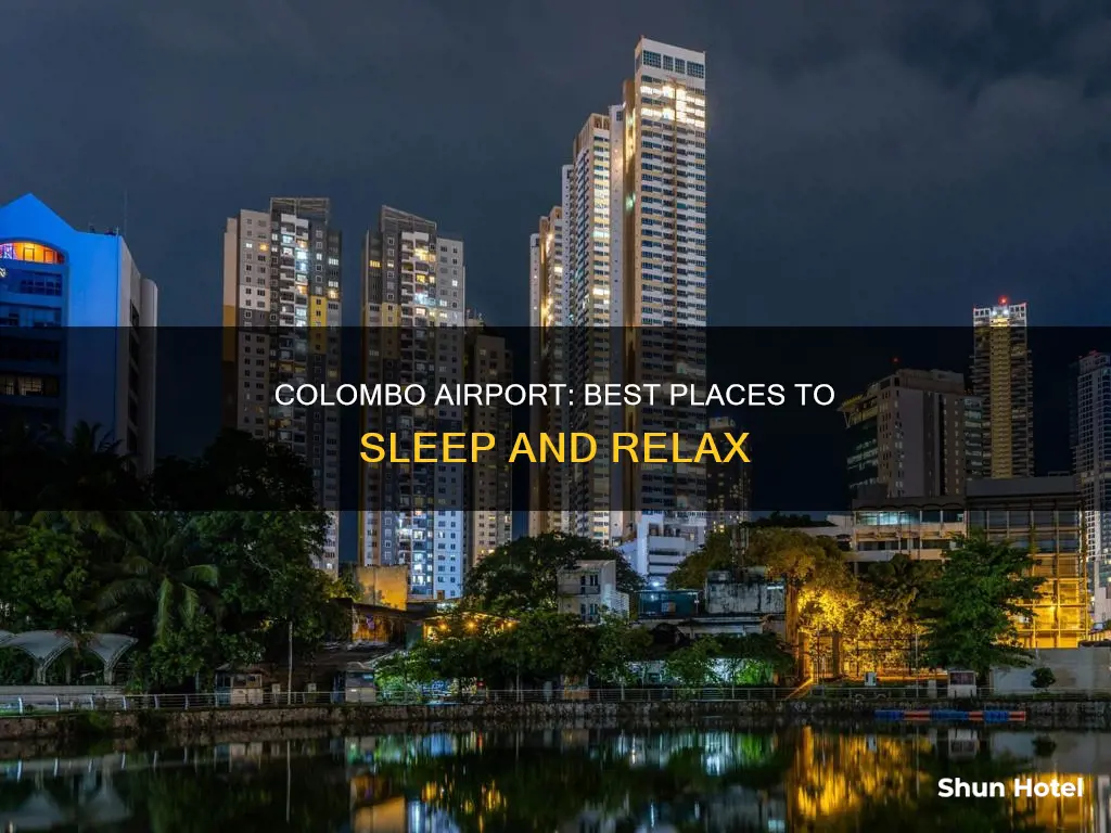where to sleep in colombo airport