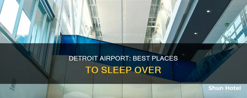 where to sleep in detroit airport