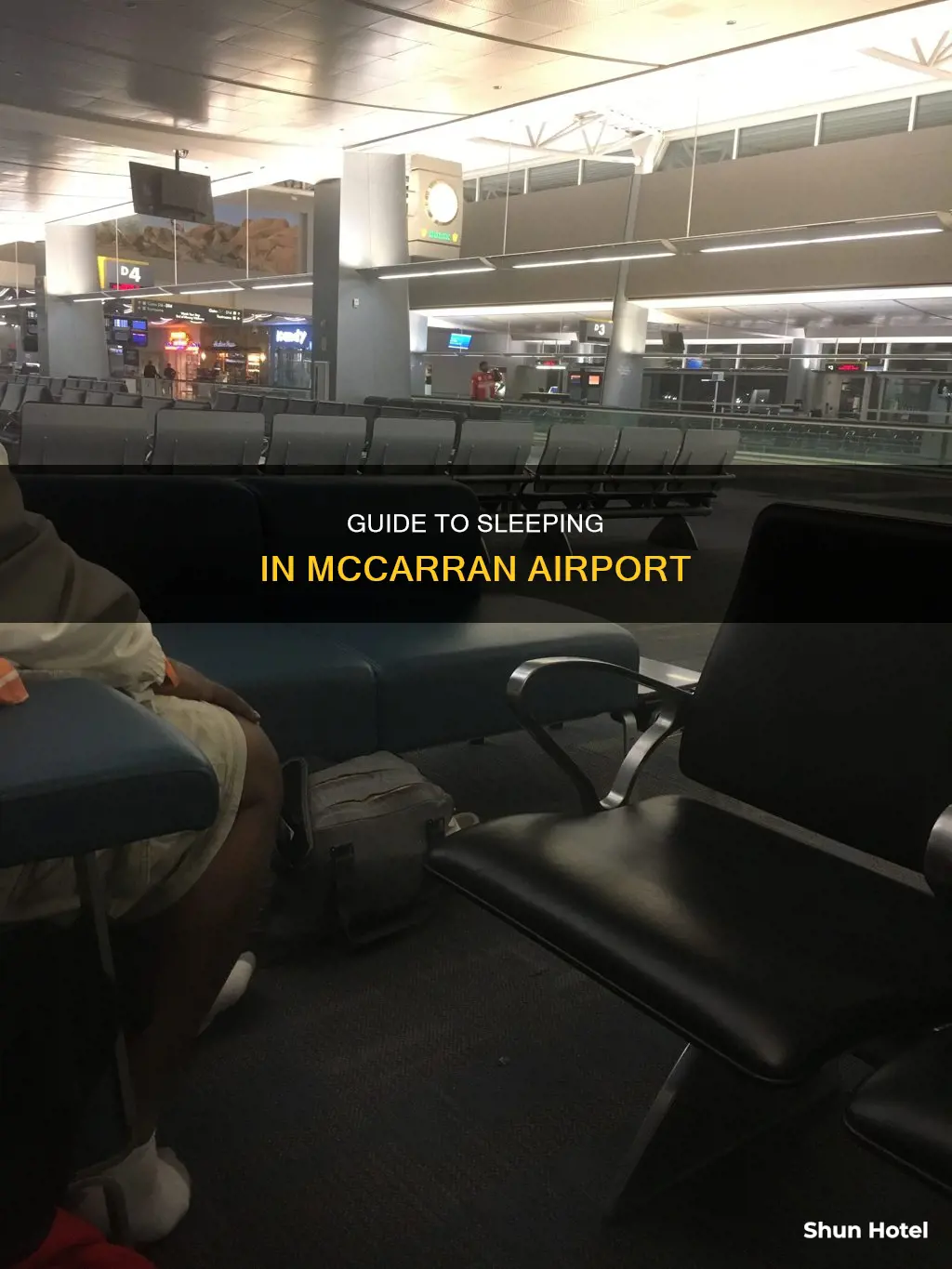 where to sleep in mccarran airport